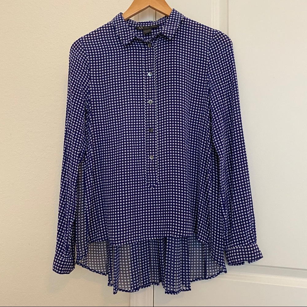 Armani exchange silk blouse